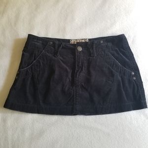 American Rag Corduroy Navy Mini Skirt 5
